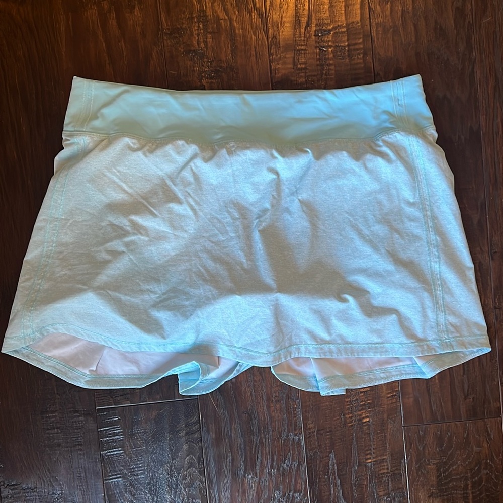 lululemon athletica Light Blue Athletic Skort